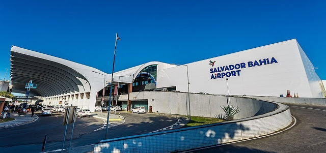 Aeroporto de Salvador instala aviso sonoro e potes de álcool em gel para evitar casos de coronavírus
