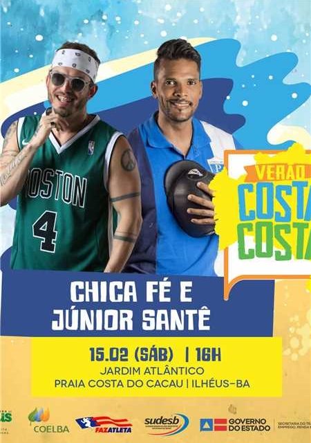 Projeto Costa a Costa leva esporte e música a Ilhéus neste final de semana