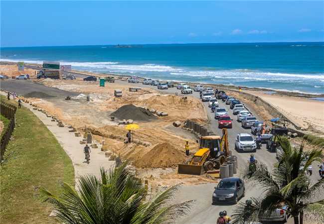 Ilhéus: novo viário do Pontal passa a receber fluxo de veículos