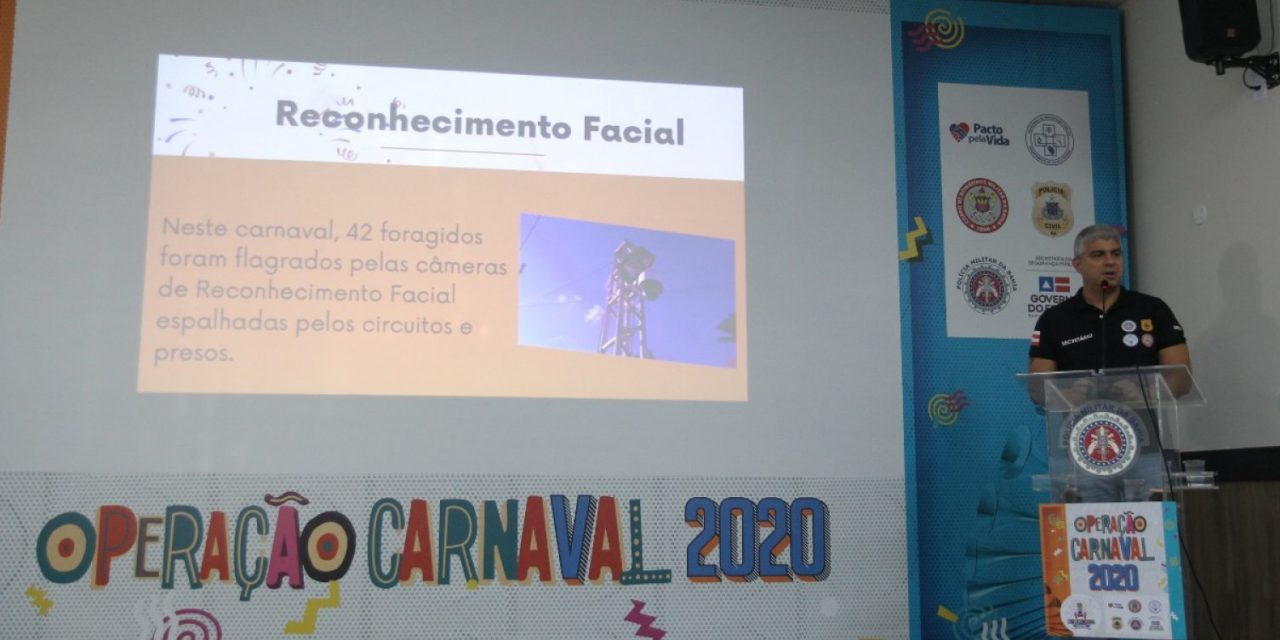 Reconhecimento Facial captura 42 foragidos no Carnaval de Salvador