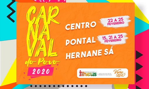 Carnaval na Zona Sul de Ilhéus promete muita folia e animação