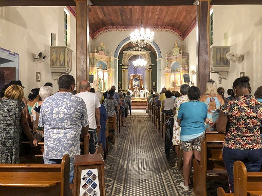Itacaré recebe mais uma etapa das obras de restauração da Igreja Matriz