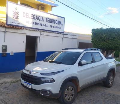 Caminhonete roubada em Itabuna é recuperada em Jeremoabo