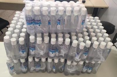 Mais de 260 unidades de álcool gel falsificadas são apreendidas