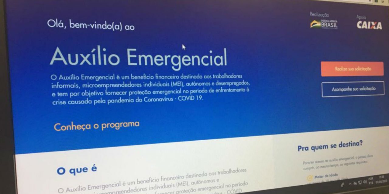 Trabalhadores informais já podem solicitar auxílio emergencial pelo aplicativo e site da Caixa