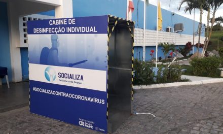 Conjunto Penal de Itabuna instala túnel de desinfecção no combate ao coronavírus