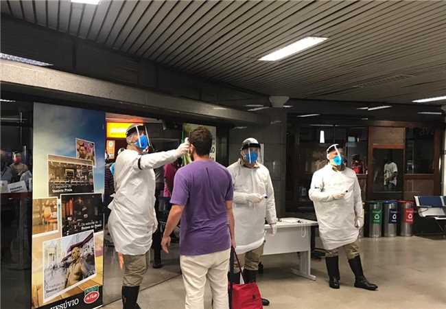 Ilhéus: passageiros são monitorados no aeroporto Jorge Amado para controle da Covid-19