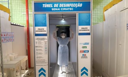 Túneis de desinfecção do Senai Cimatec são implantados em hospitais de Barreiras e Camacã