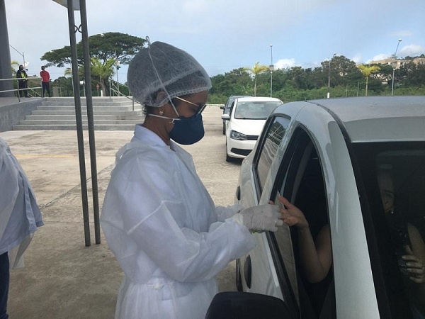 Itabuna: prefeitura realiza mais um Drive Thru de teste rápido para Covid-19