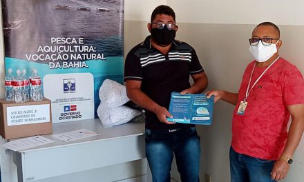 Pescadores e marisqueiras da Bahia receberam 100 mil máscaras e álcool