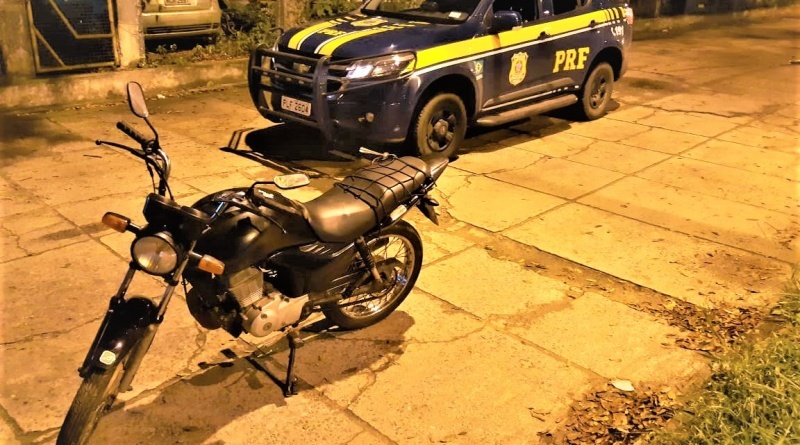 PRF apreende motocicleta adulterada vendida em site de compra e venda