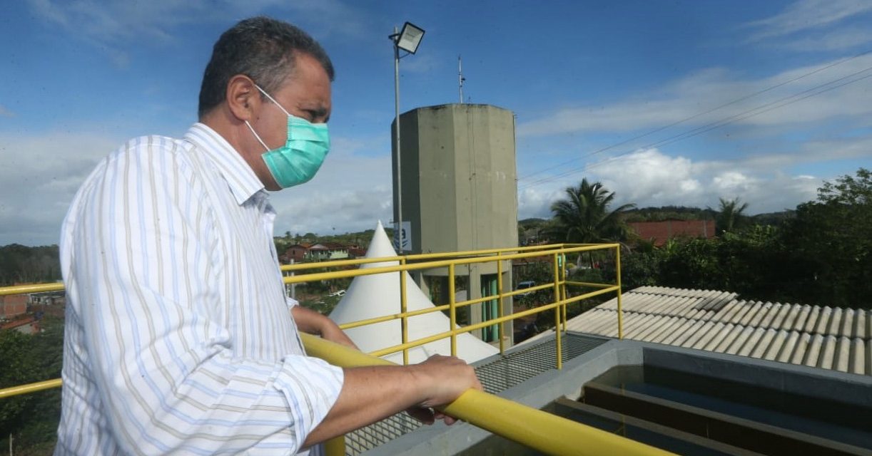 Em Igrapiúna, governo entrega obras de melhorias e ampliação no sistema de abastecimento de água