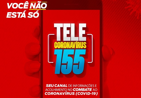 Tele Coronavírus supera marca de 164 mil atendimentos