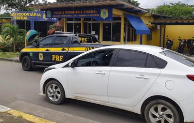 Veículo roubado em Salvador é recuperado em Itabuna