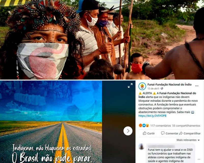 Atingidos pela pandemia, indígenas contam seus mortos e acusam governo de omissão
