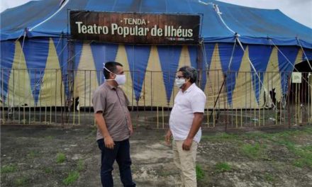 Tenda Teatro Popular de Ilhéus é mantida após intervenção da prefeitura