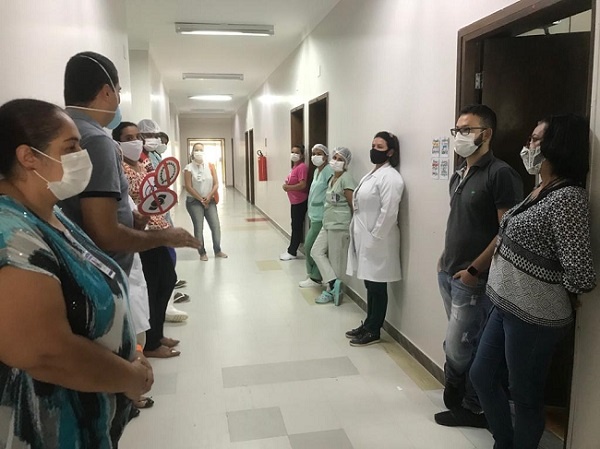Itabuna: Blitz Educativa abre a Semana de Segurança do Paciente da Santa Casa