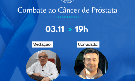 Em live da Santa Casa de Itabuna, médico vai tirar dúvidas sobre câncer de próstata