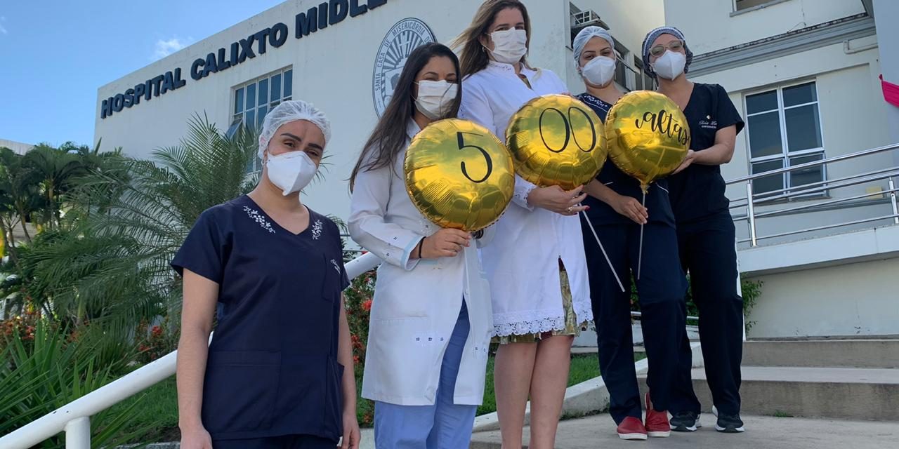 Santa Casa de Itabuna comemora 500 altas médicas das Unidades Covid-19