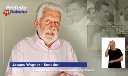 Senador Jaques Wagner entra na campanha em Itabuna: “Geraldo será um grande prefeito”