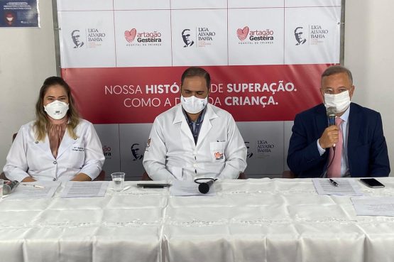 Primeiro transplante pediátrico de medula óssea da Bahia, através do SUS, é realizado pelo Martagão