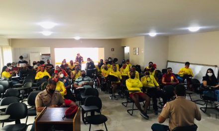Ilhéus: Guarda-vidas participam de curso de capacitação no 5ºGBM e comemoram a Semana Latino Americana de Salvamento Aquático