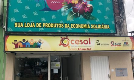 Loja do Cesol completa um ano em Itabuna e se consolida como espaço de escoamento para economia solidária