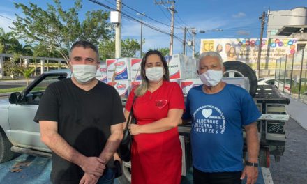 Albergue Bezerra de Menezes recebe 100 cestas básicas do projeto 24 Horas pelo Diabetes