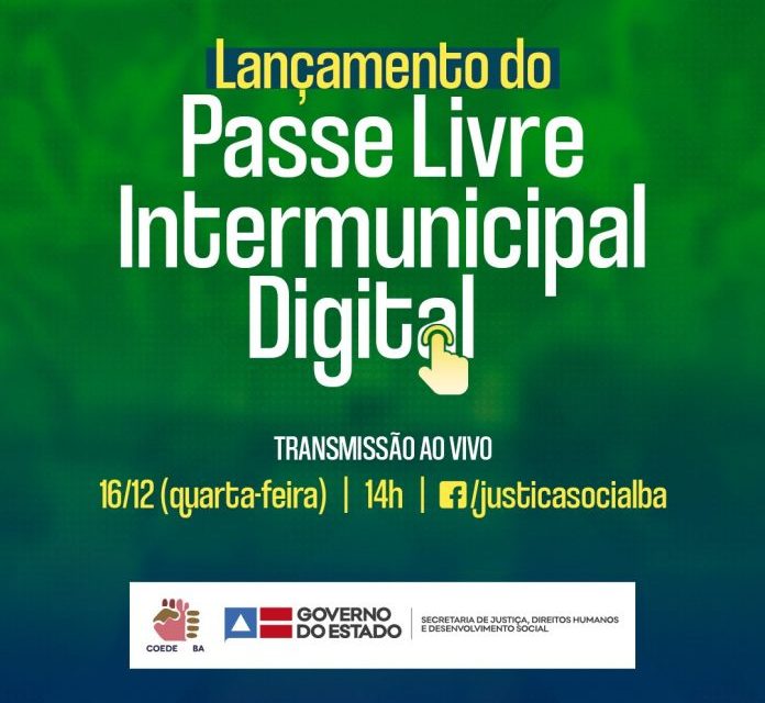 Governo do Estado lança Passe Livre Intermunicipal Digital para Pessoas com Deficiência