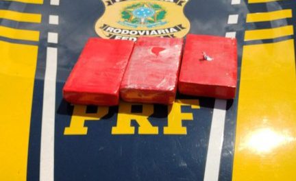 Passageira de ônibus é presa na Chapada Diamantina transportando cocaína avaliada em R$ 350.000,00