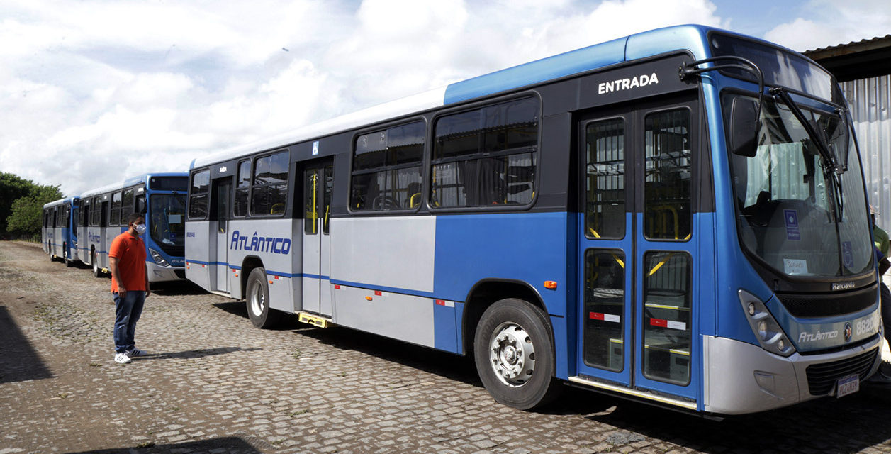 Começam a chegar os primeiros ônibus da Atlântico que vão operar transporte público em Itabuna 