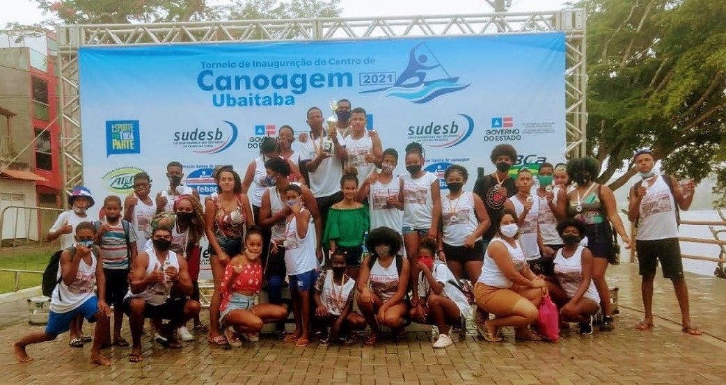 Canoagem de Itacaré conquista título por equipe no torneio em Ubaitaba