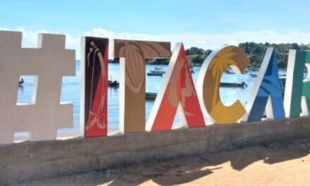 Prefeitura de Itacaré instala  letreiro para fotos na orla