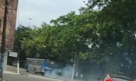 Maria-fumaça: ônibus começam a rodar e poluição emitida chama a atenção (vídeo)