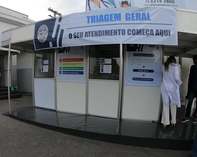 Com ocupação de 100% nos leitos de UTI e pacientes graves em fila de espera, Santa Casa registra recorde de atendimentos por suspeita de Covid-19