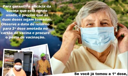 Prefeitura de Itacaré continua vacinação contra Covid e aplica segunda dose