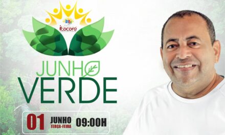 Prefeitura de Itacaré lança, na terça-feira, o Programa Junho Verde