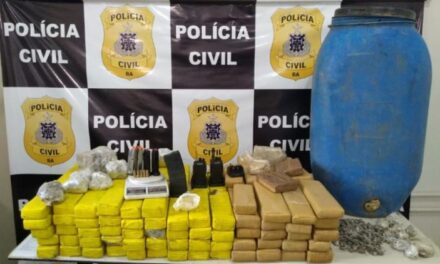 Itabuna: drogas são encontradas enterradas em mato no bairro Nova Ferradas