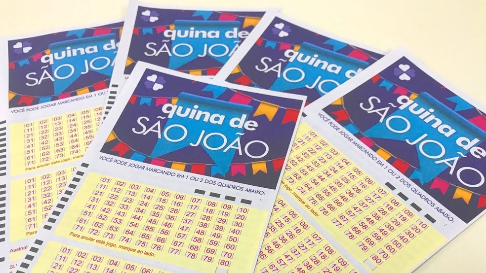 Quina de São João: confira dezenas sorteadas neste sábado