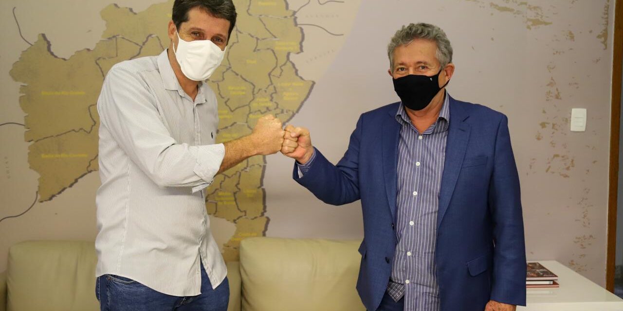 Zé Cocá recebe Luiz Caetano na UPB e busca estreitar relação do estado com municípios