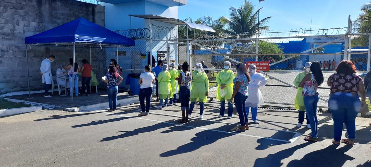 Com todos reeducandos vacinados, Conjunto Penal de Itabuna retoma visitas sociais