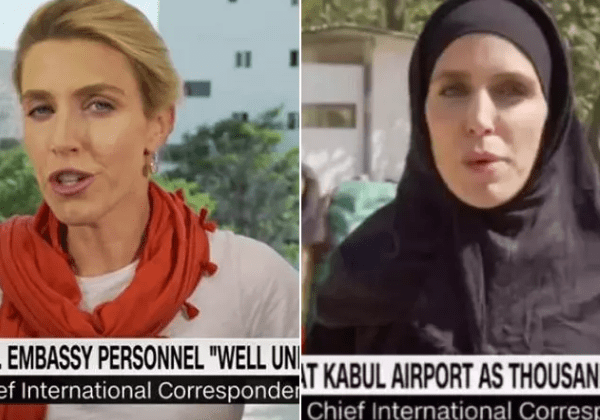 Repórter da CNN passa a usar véu após tomada pelo Talibã no Afeganistão
