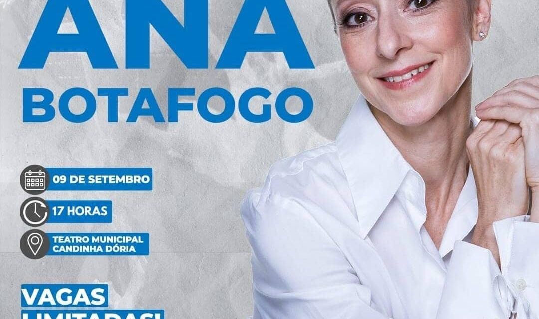 Ana Botafogo está entre os palestrantes da primeira edição do projeto “Não FICC parado. Dance!”, em Itabuna