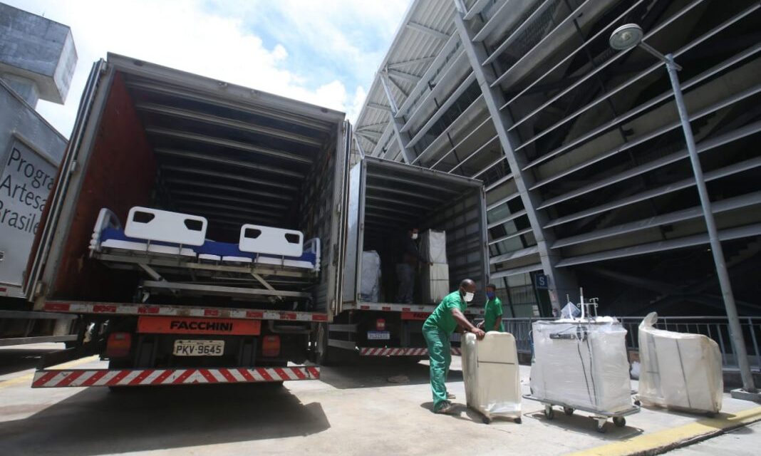 Hospital da Arena Fonte Nova é desmobilizado após atender 2.840 pacientes
