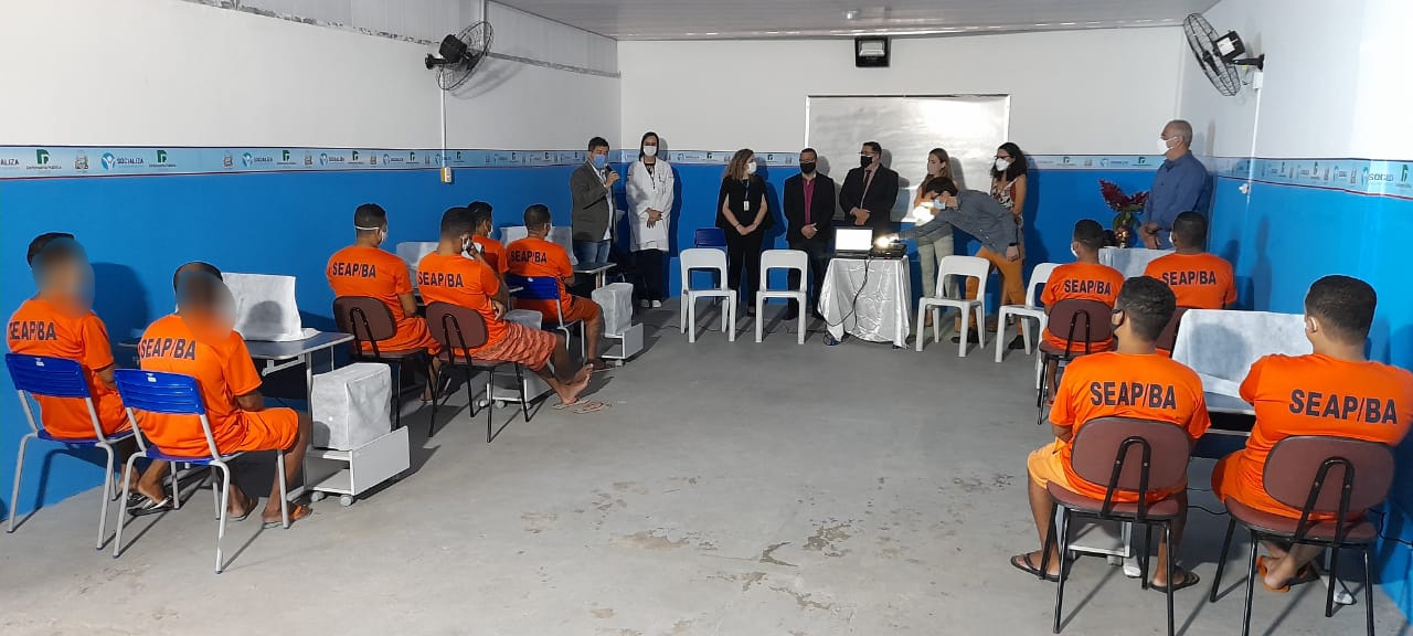 Conjunto Penal de Itabuna inaugura Sala de Informática em parceria com Defensoria Pública do Estado