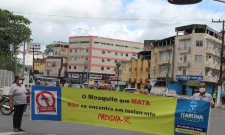Prefeitura inicia novo levantamento sobre a infestação do Aedes aegypti em Itabuna