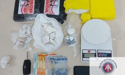 Carga de cocaína avaliada em R$ 120 mil é apreendida em LEM