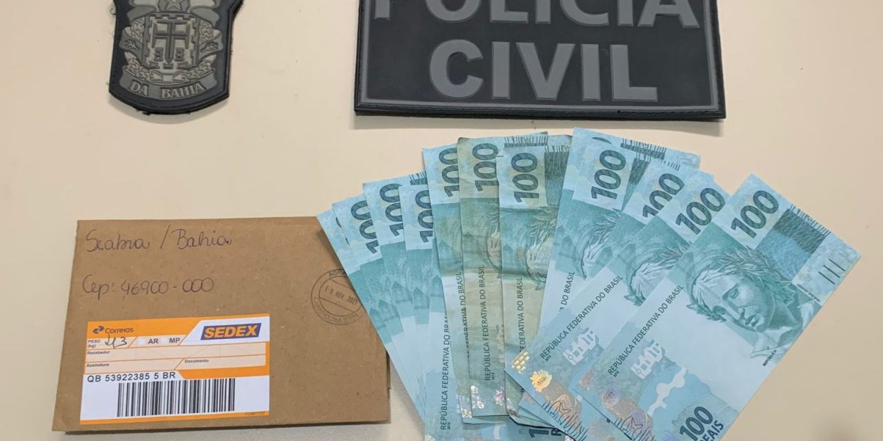 Polícia apreende R$ 1,3 mil em cédulas falsas