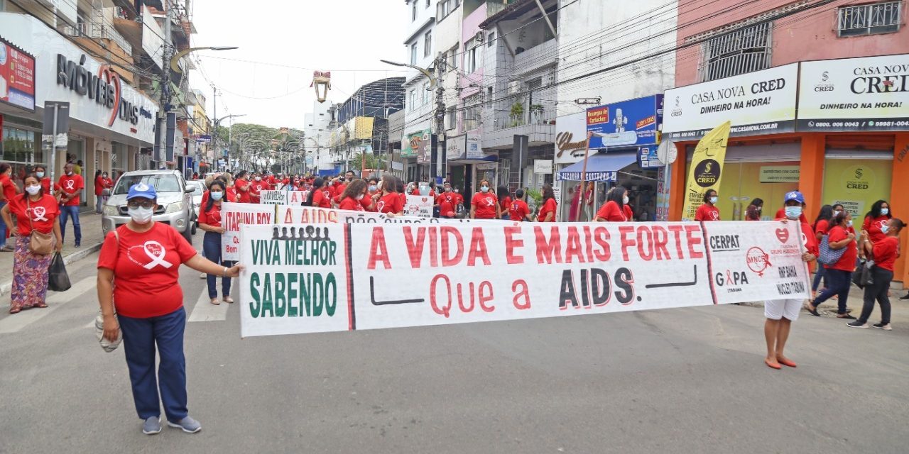 Itabuna desenvolve ações no Dezembro Vermelho para combate à Aids