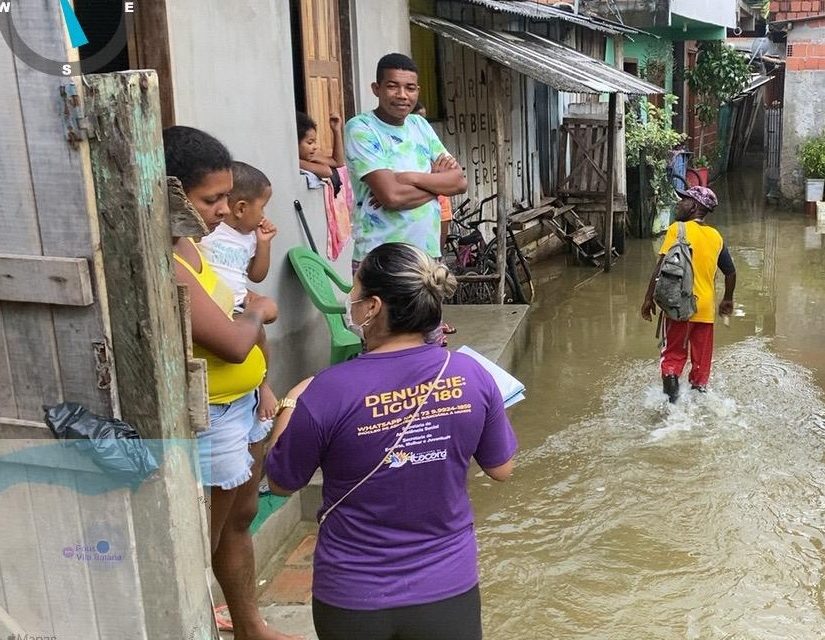 Prefeitura de Itacaré garante apoio para os desalojados pelas chuvas
